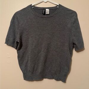 Short Sleeve Sweater Top